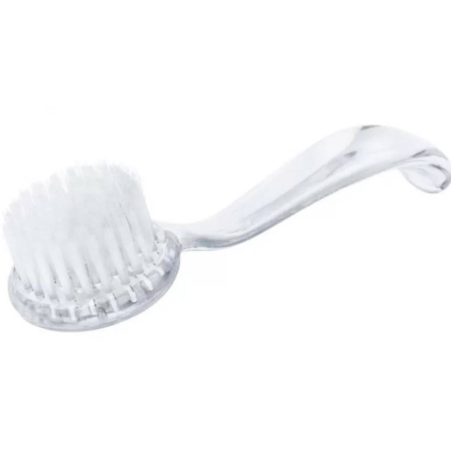 

Маникюрная щетка-сметка с ручкой Прозрачный