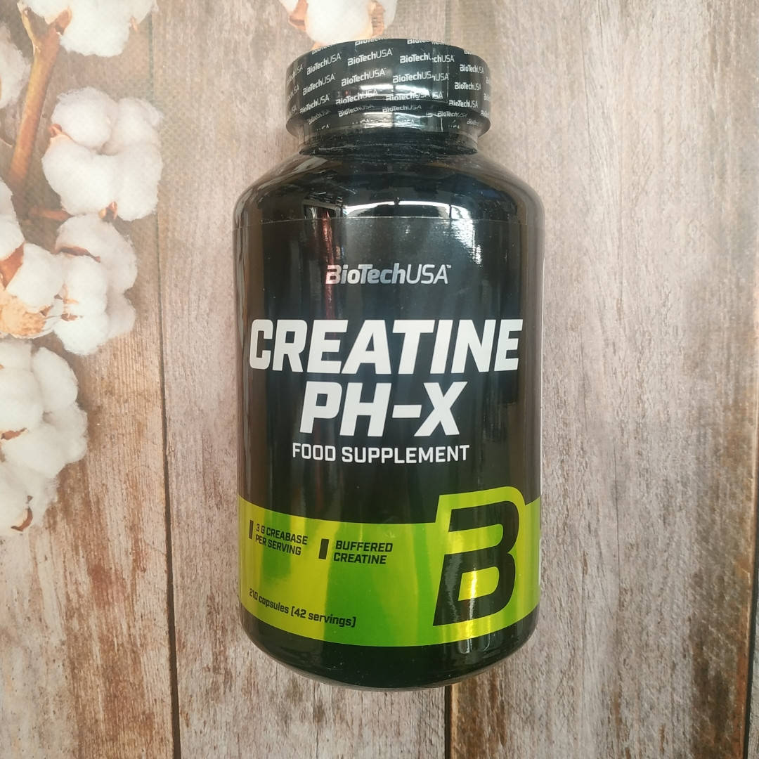 

Creatine pH-X BioTech USA 210 caps. креатин