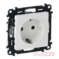 

Розетка с заземлением, белый, 753421 Legrand Valena Life