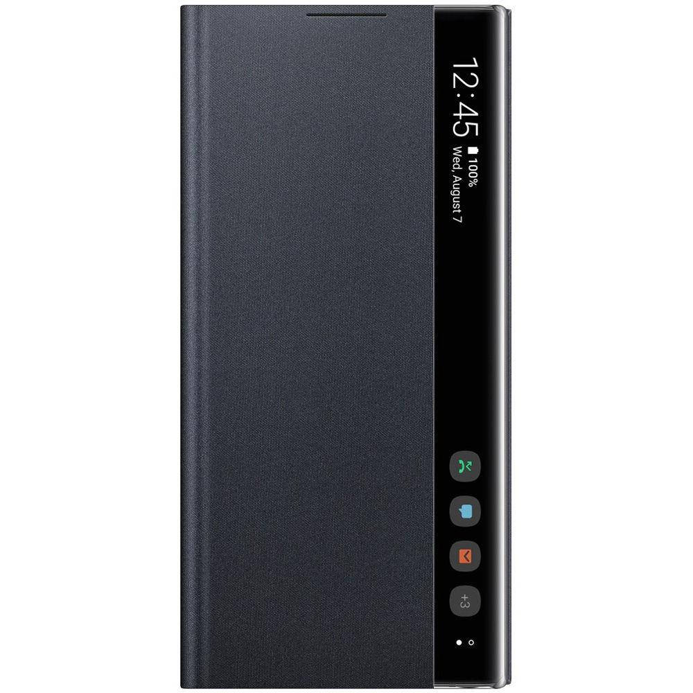 

Оригинальный чехол Samsung Clear View Cover Black для Galaxy Note 20 Ultra, Черный