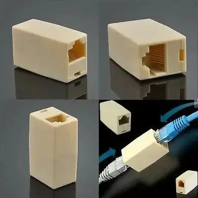 

Соединитель RJ-45 (8р8с), бежевый