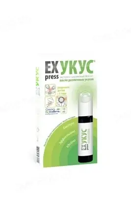 

EXpress Укус крем посля укусов насекомых по 13 мл в шариковом флаконе