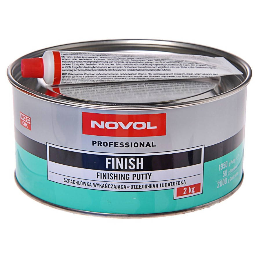 

Шпаклевка Novol Finish финишная 2 кг
