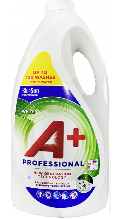 

Гель для стирки А+ Professional White 5000 мл 100 пр.