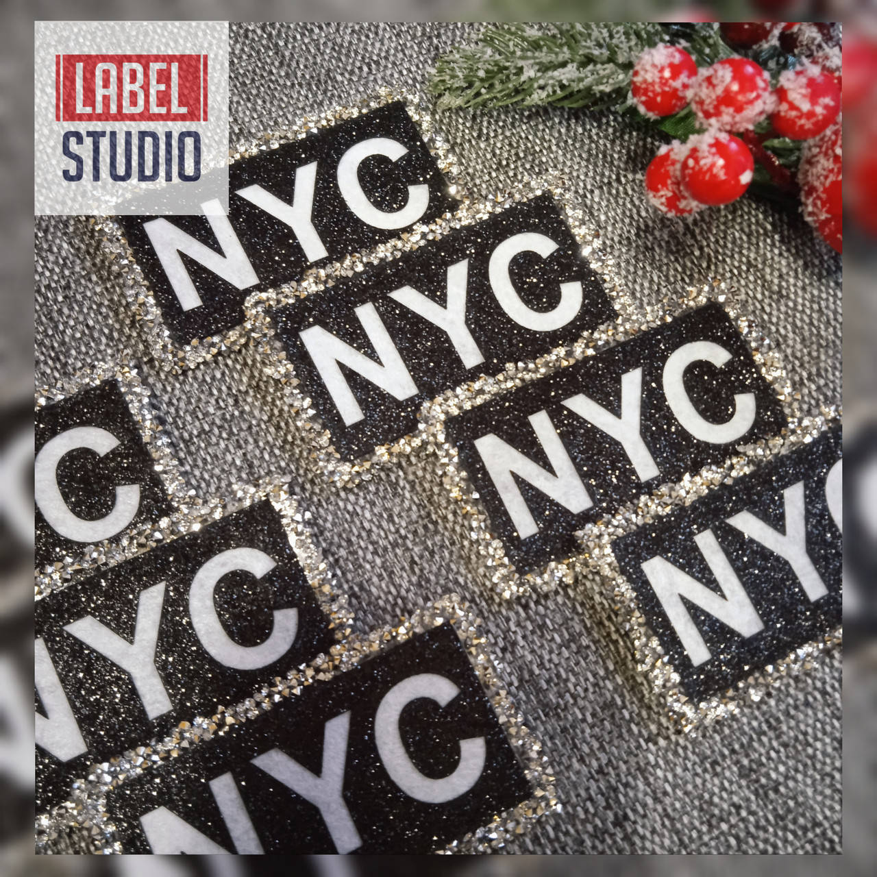 

Нашивки "NYC" 80*45 мм