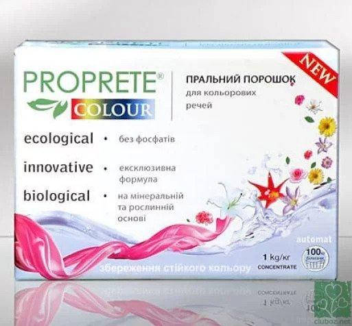 

Порошок стиральный "Proprete Colour", 1кг