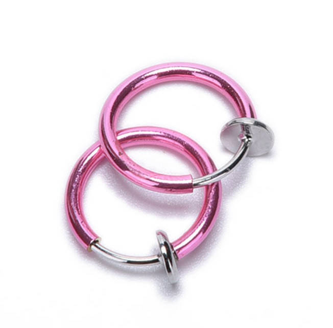 

Пирсинг Кольцо Обманка для Носа Уха Губы Клипса Колечко