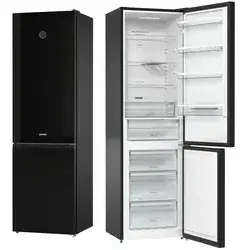 

Холодильник с морозильной камерой GORENJE NRK6201SYBK Black