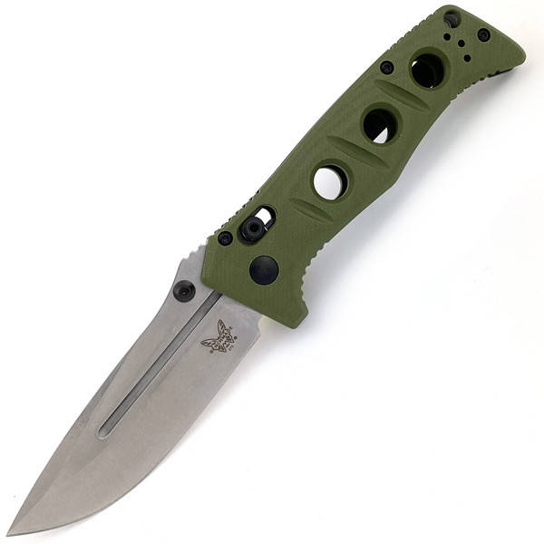 

Нож Benchmade 273 Mini Adamas G10 Оливковий з світлим клинком