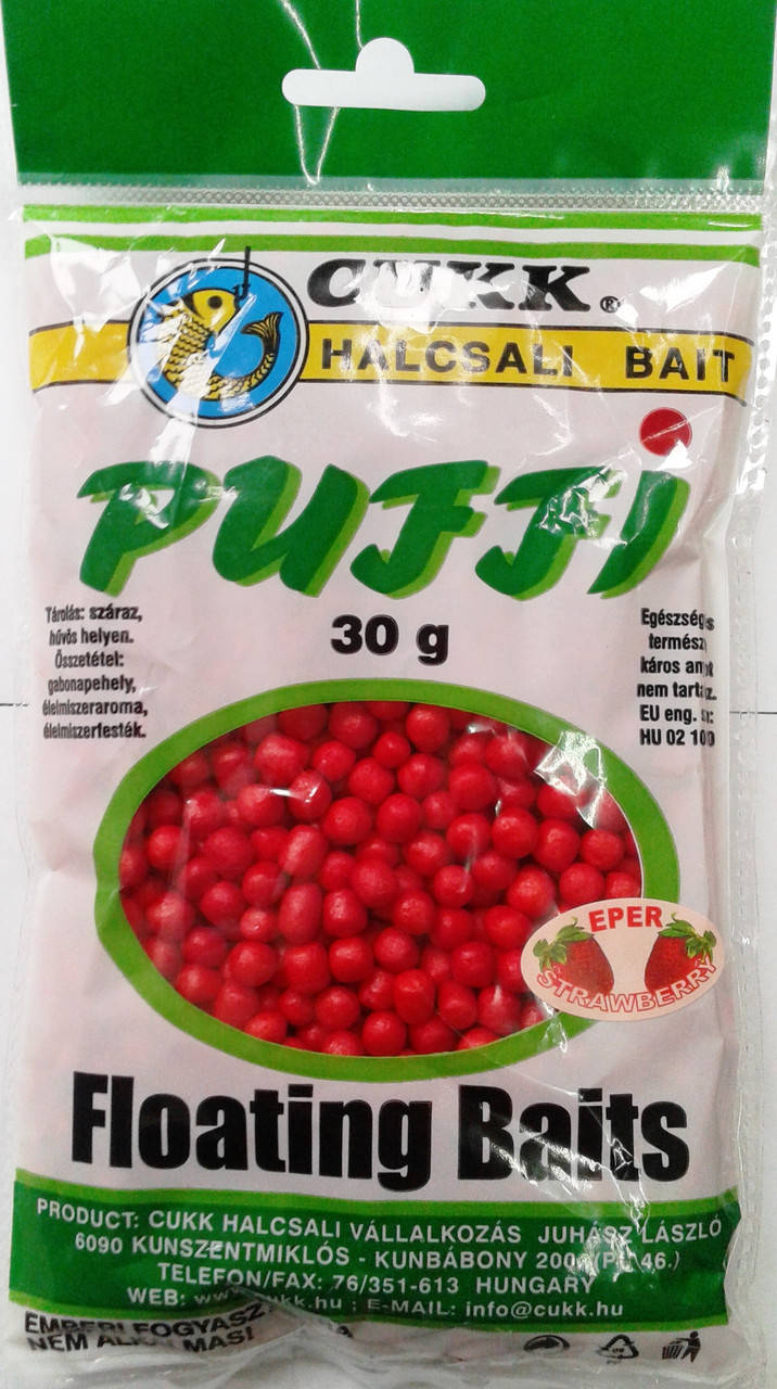 

Воздушное тесто CUKK PUFFI mini 3-16мм 30g - Клубника