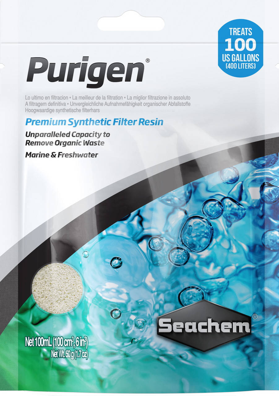 

Seachem Purigen (100 ml) в мешке