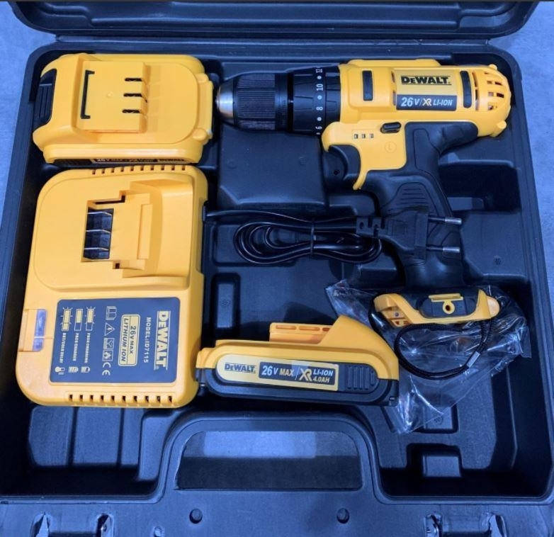 

Шуруповёрт DeWALT 26 V | Дрель-шуруповерт аккумуляторная