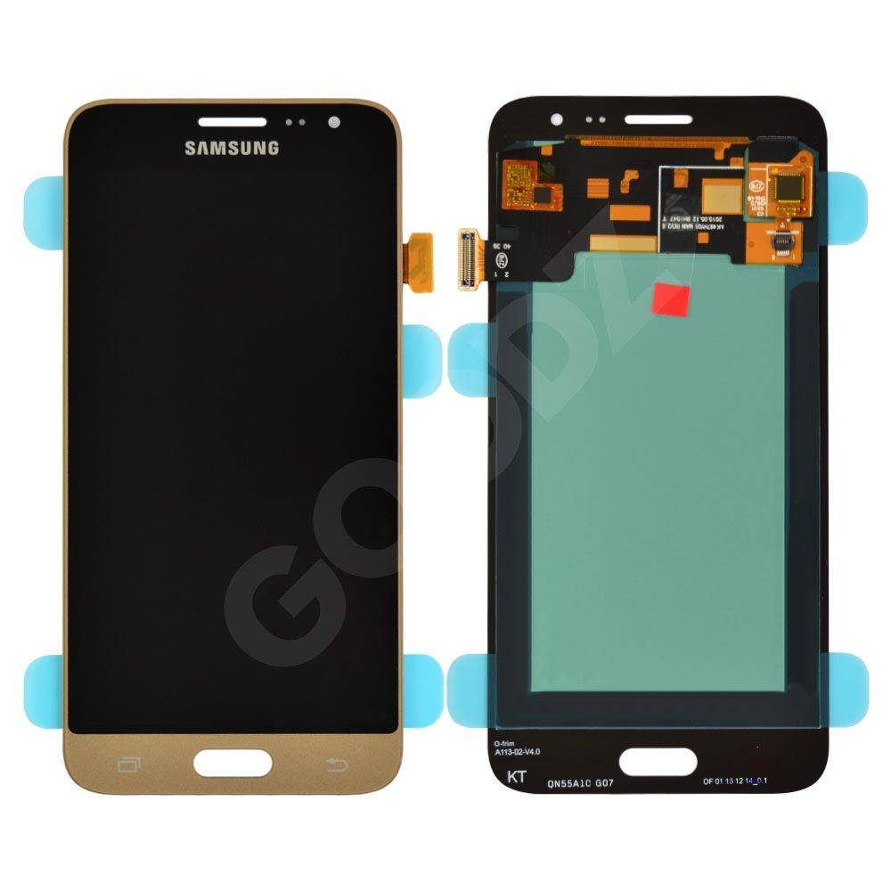 

Дисплей для Samsung J320H Galaxy J3 (2016) с тачскрином в сборе, цвет золотой, OLED