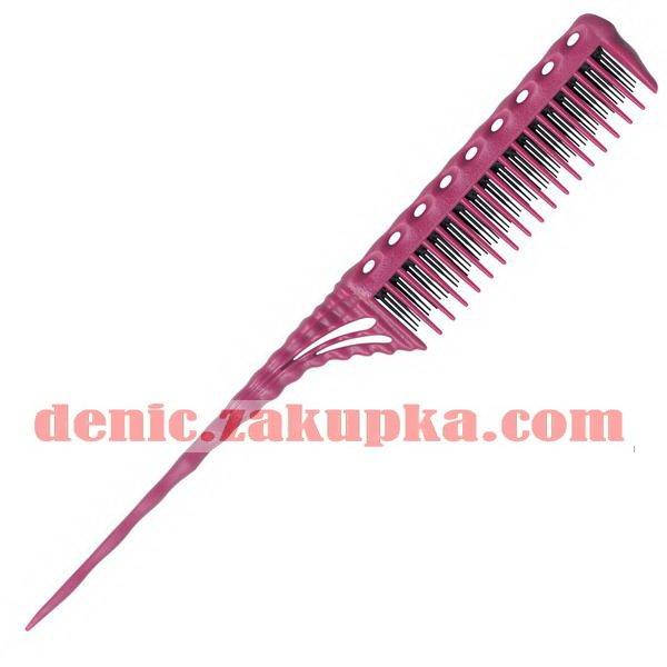 

Расческа профессиональная для начёса с хвостиком YB1-150 Pink, Розовый