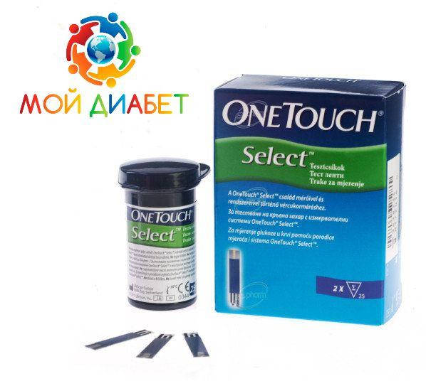 

Тест- полоски One Touch Select №50