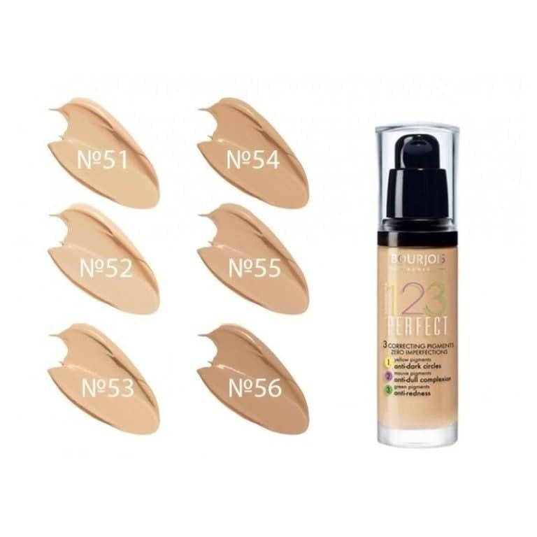 

Bourjois 123 Perfect Тональный крем-основа Буржуа в ассортименте