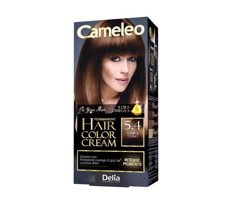 

Краска для волос CAMELEO OMEGA + 5 масел 5.4 Каштан