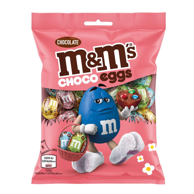 

Шоколадные яйца M&M's Choco Eggs 70 g