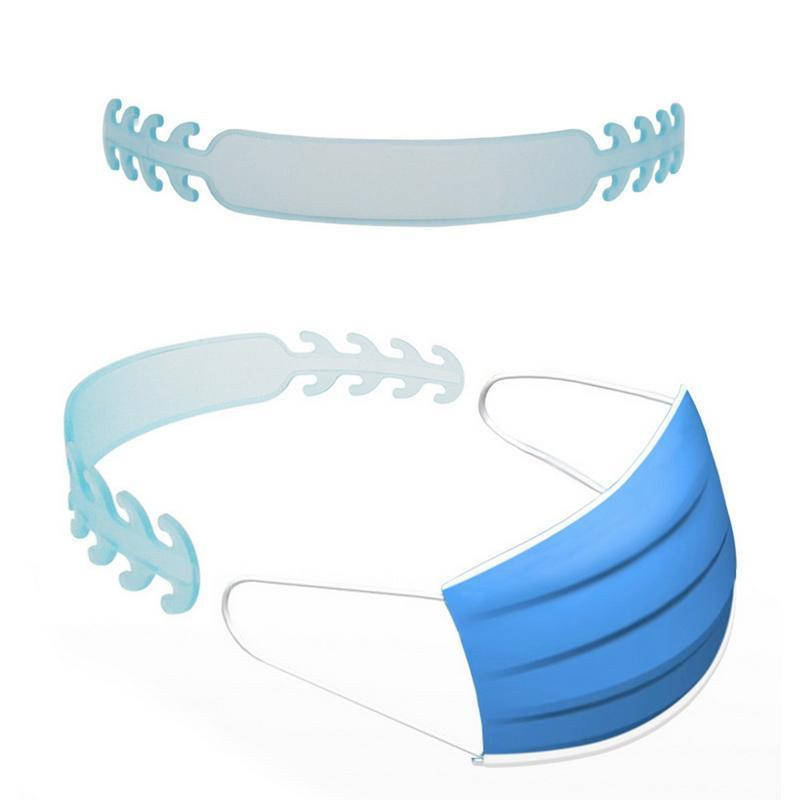 

Держатель для маски пластиковый прямой для комфортного ношения масок 1 шт