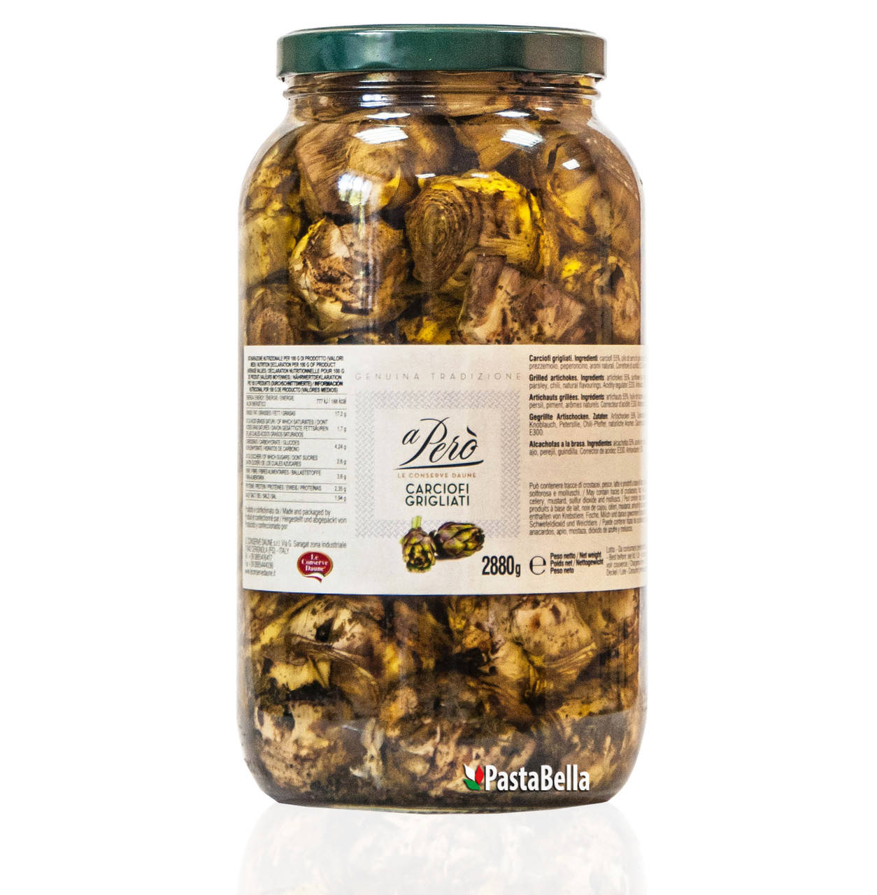 

Итальянские Артишоки на Гриле в Масле - "Carciofi Grigliati" 2880g "aPerò" 3100мл