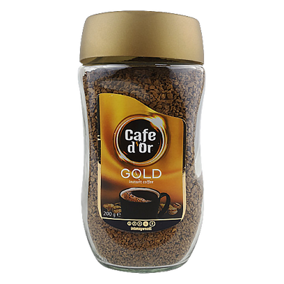 

Кава розчинна Кофедор голд Cafe d'Or gold 200g 6шт/ящ (Код : 00-00003327)