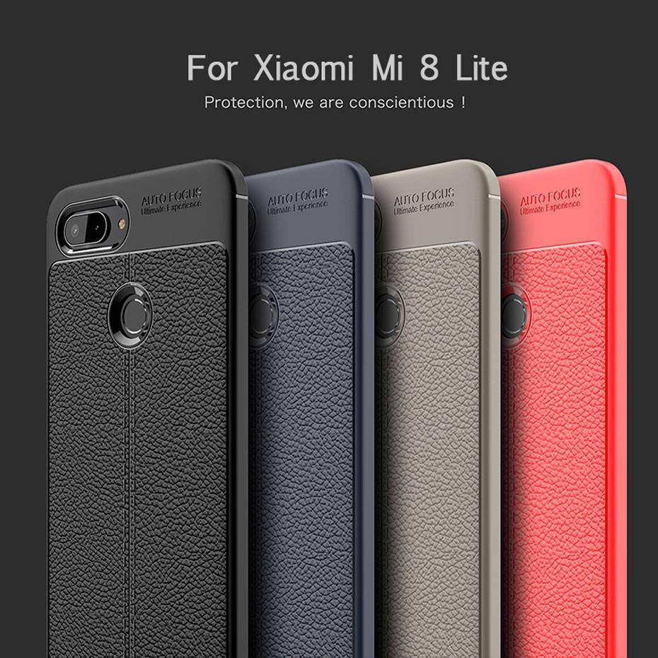 

TPU чехол накладка Tiger для Xiaomi Mi 8 Lite (4 цвета), Разные цвета