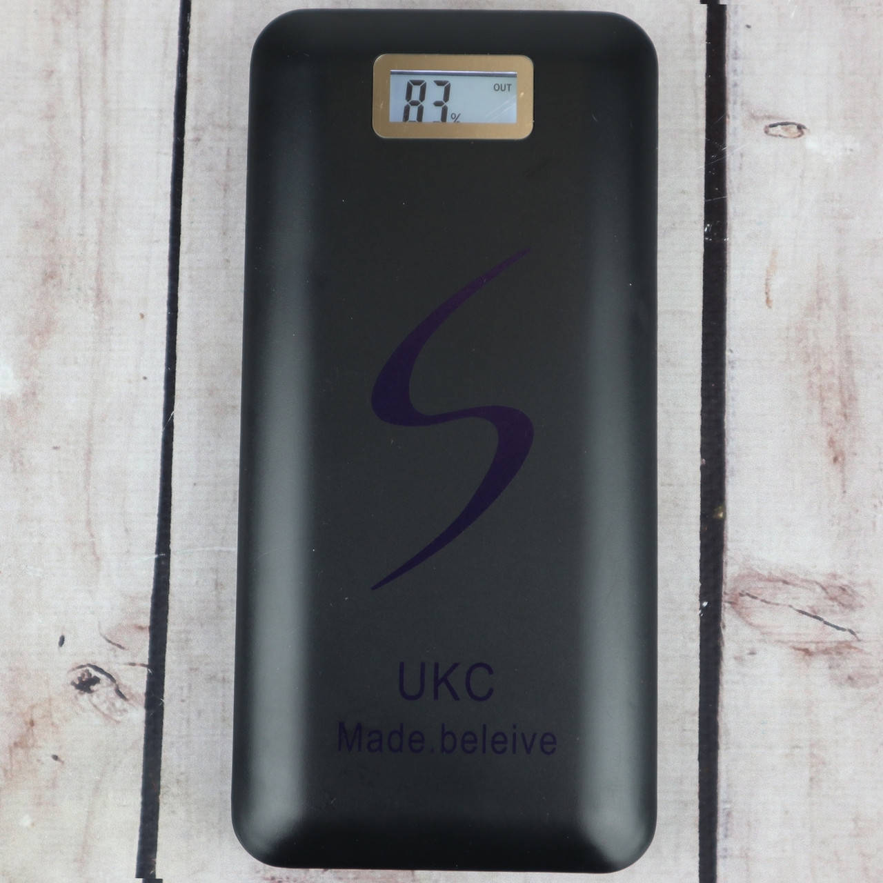 

Power Bank 30.000 mAh с экраном на 2 USB и LED фонарем черный (Оригинальные фото)