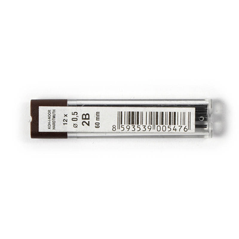 

Стержни для механического карандаша Koh-i-noor 0,5мм 2B (4152.2B)