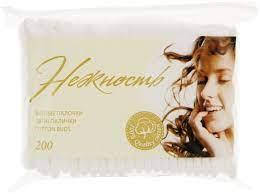 

Ватні палички, в поліетеленовій упаковці, 200шт