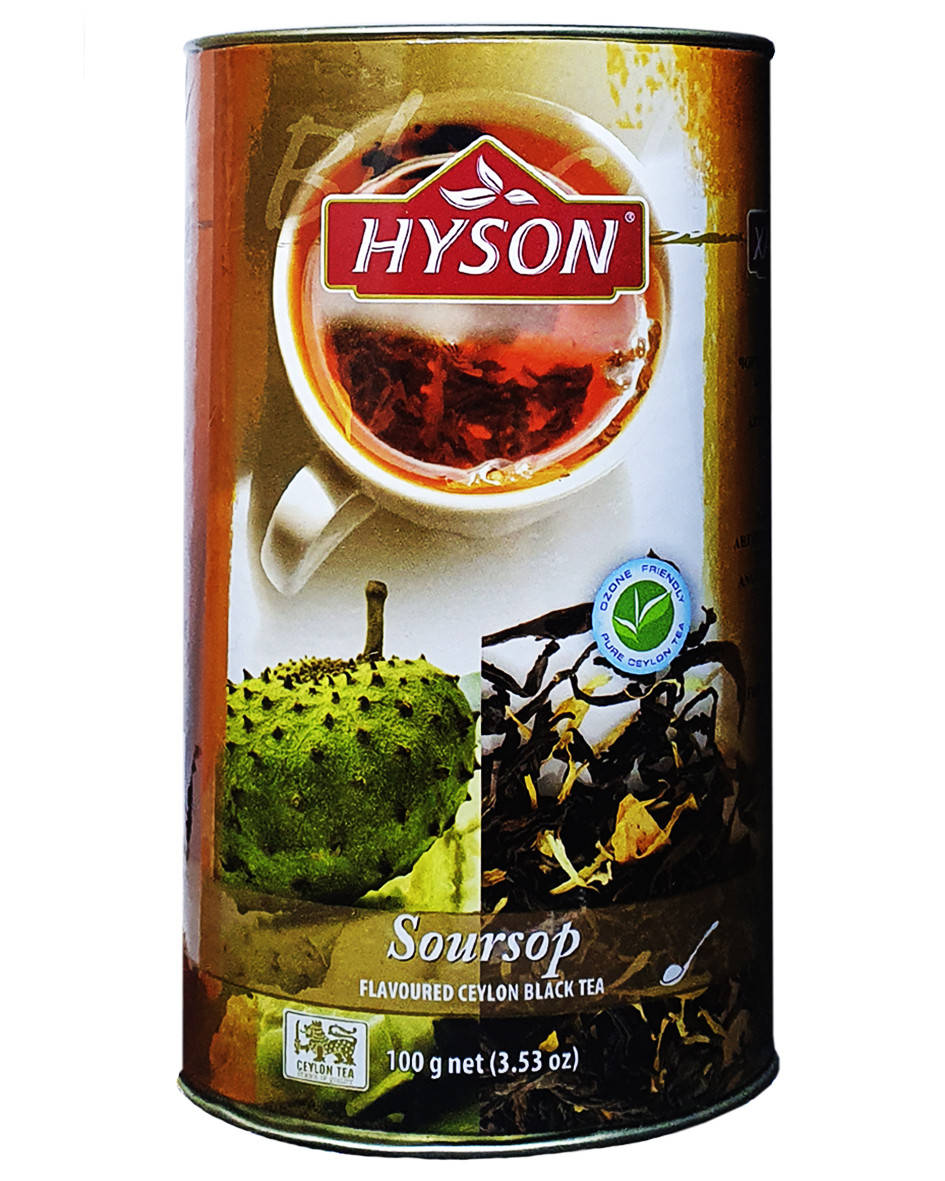 

Чай чорний з ароматом саусепа Hyson Soursop 100 г (1074)