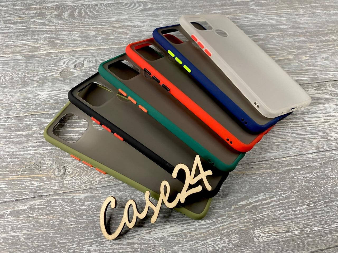 

TPU чехол накладка Matte Color Case (TPU) для OPPO A15 (6 цветов), Разные цвета