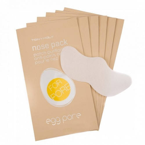 

Пластырь от черных точек Tony Moly Egg Pore Nose Pack