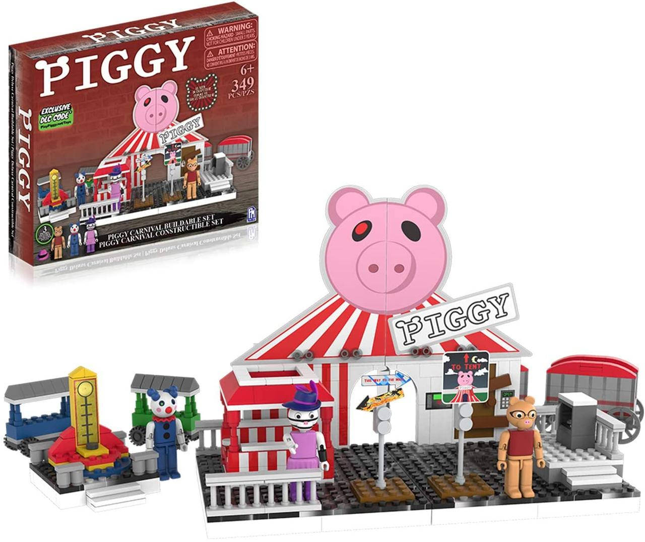 

Конструктор карнавал Пигги Лего PIGGY Carnival Deluxe Construction Set