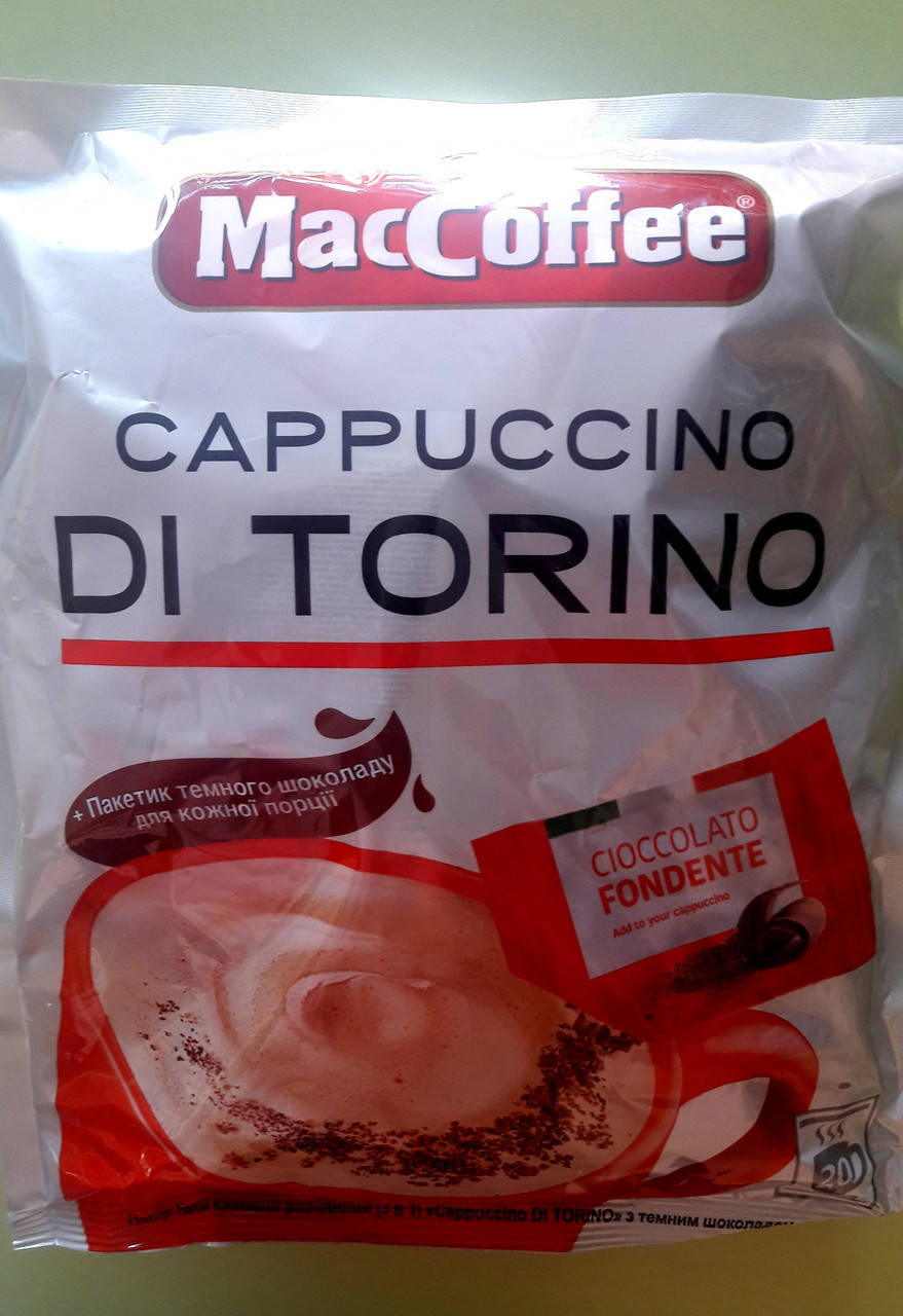 

Кофейный напиток Maccoffee Cappuccino Di Torino 3 в 1 20 пакетиков