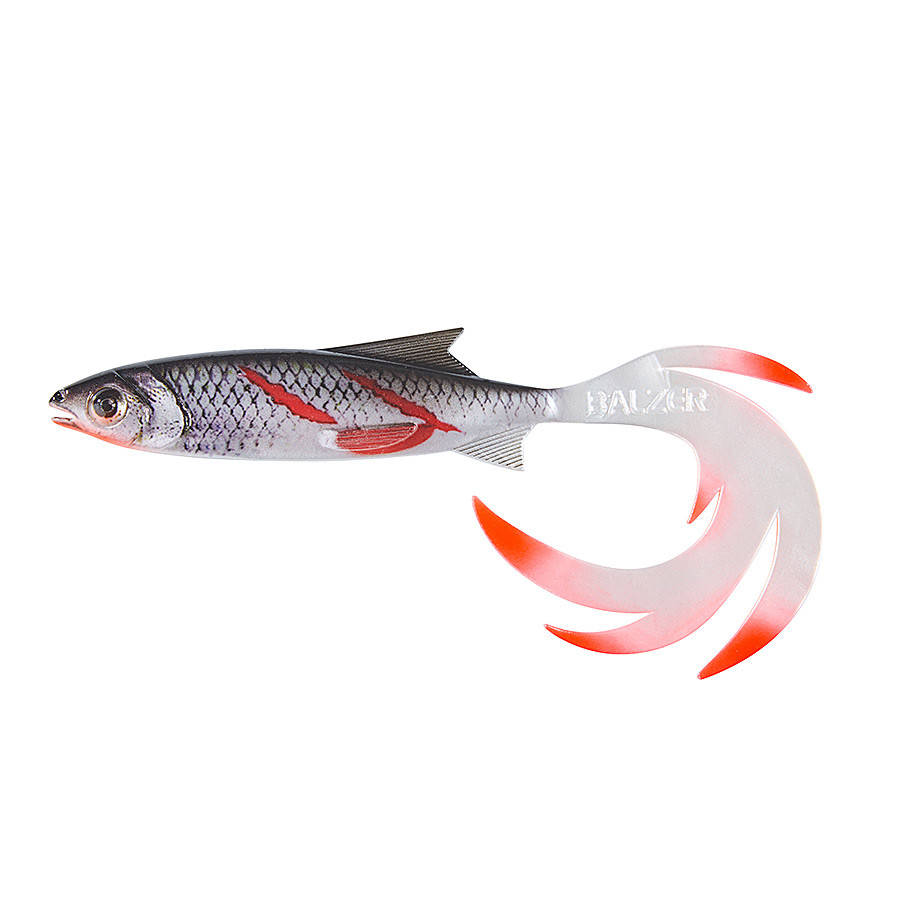 

Виброхвост Balzer Shirasu Reptile Shad 15см 15гр 1шт. Bloody Minnow