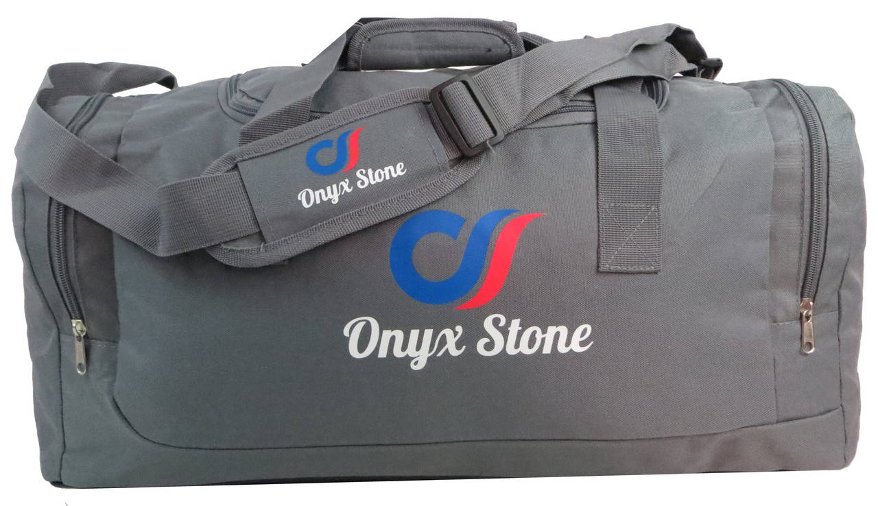 

Дорожная сумка среднего размера 40L Onyx Stone серая, Серый