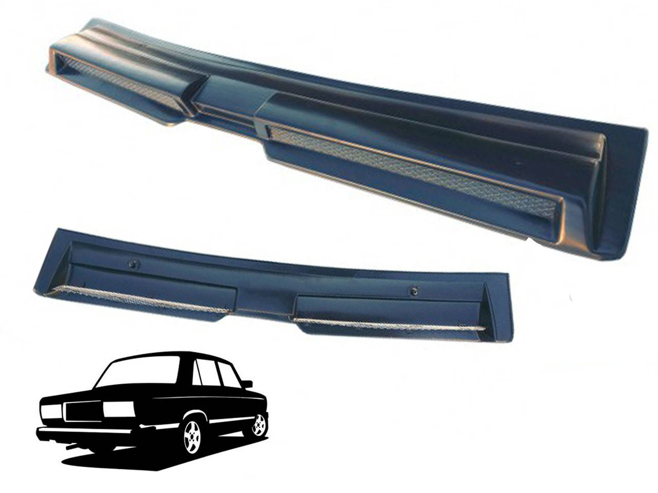 

Воздухозаборник жабо на Ваз 2105 жабры, Черный