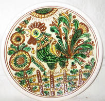 

Тарілка діаметр 22 см "Косівська кераміка" ручний розпис