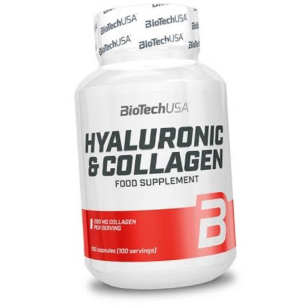 

Гиалуроновая кислота и коллаген BioTech Hyaluronic & Collagen 100 капсул