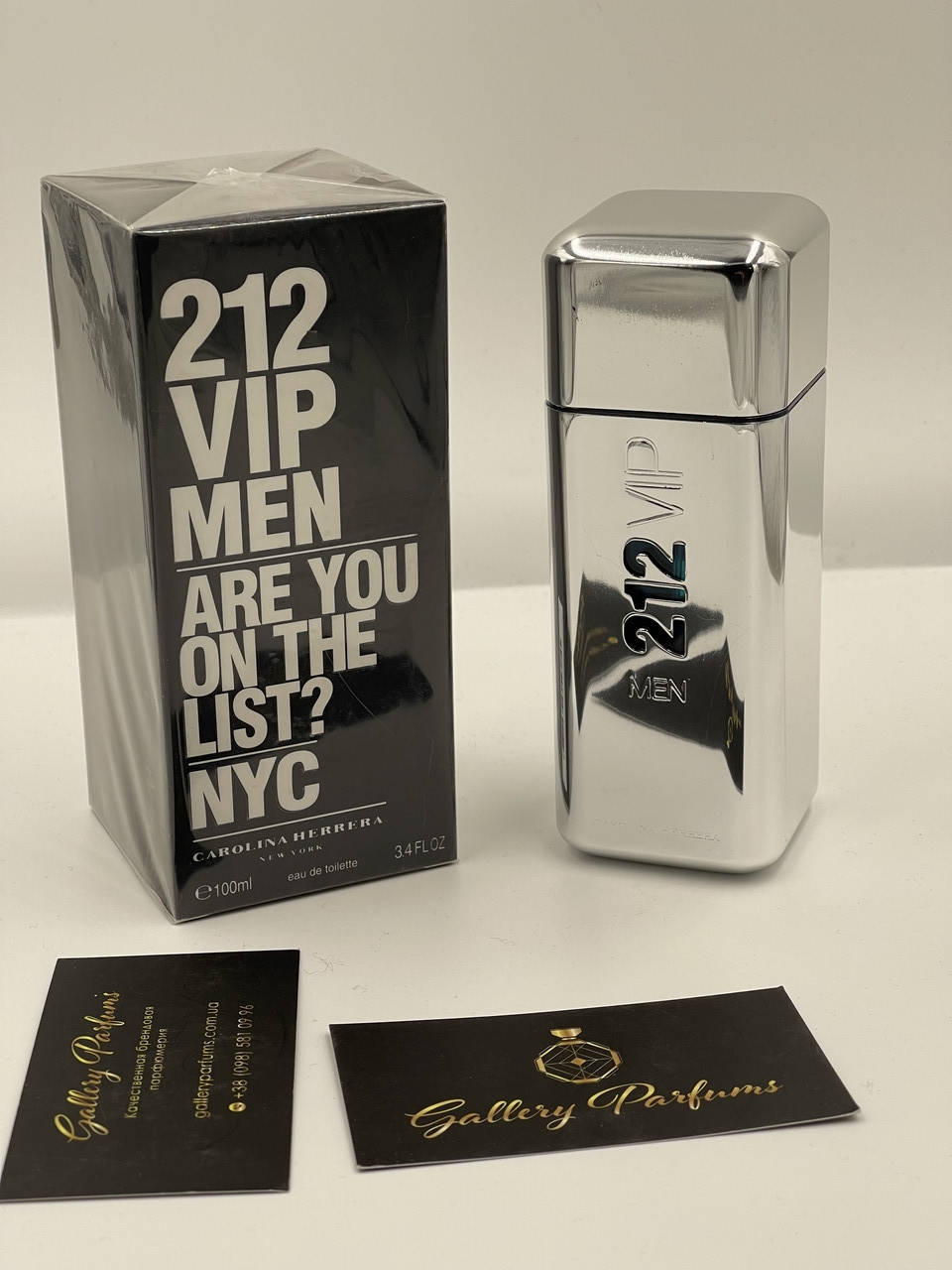 

Carolina Herrera "212 Vip Men " Eau De Toilette 100ml.