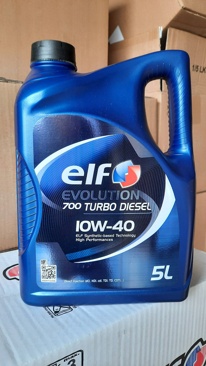 

Масло моторное полусинтетика Elf Evolution 700 turbo diesel 10w-40 5 литров.