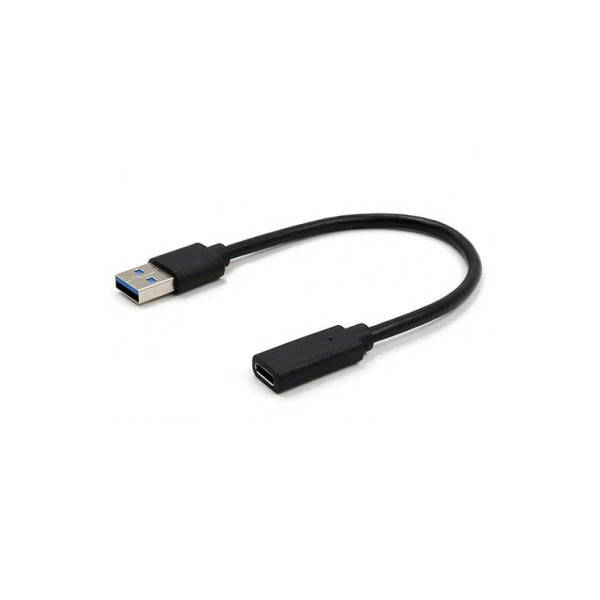 

Кабель-переходник Cablexpert A-USB3-AMCF-01 USB3.0 Type-C (USB-вилка/C-розетка), Черный