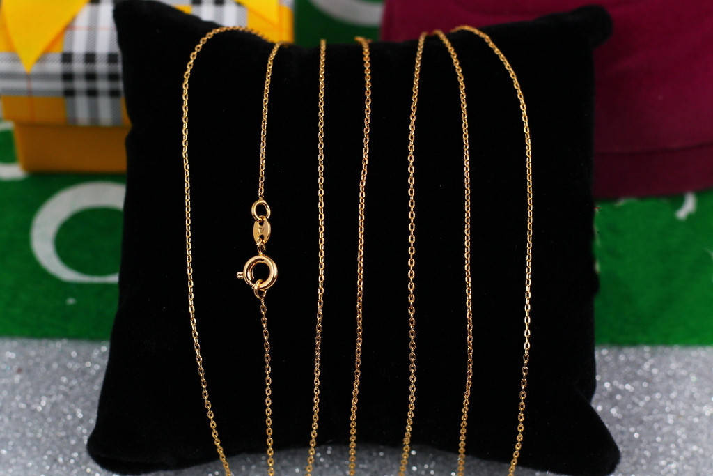 

Цепь Xuping Jewelry якорная 35 см 1 мм золотистая
