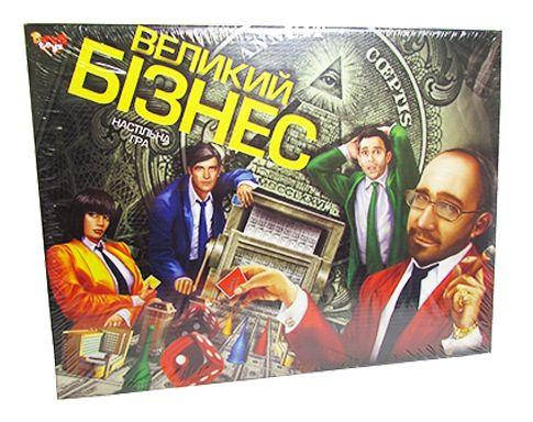 

Гра настільна вел. "Великий бізнес" (укр.) DT G1-UA