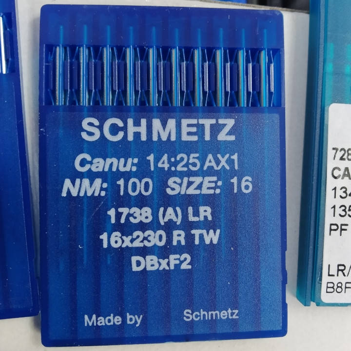 

Иглы для кожи #100 (для промышленных швейных машин)