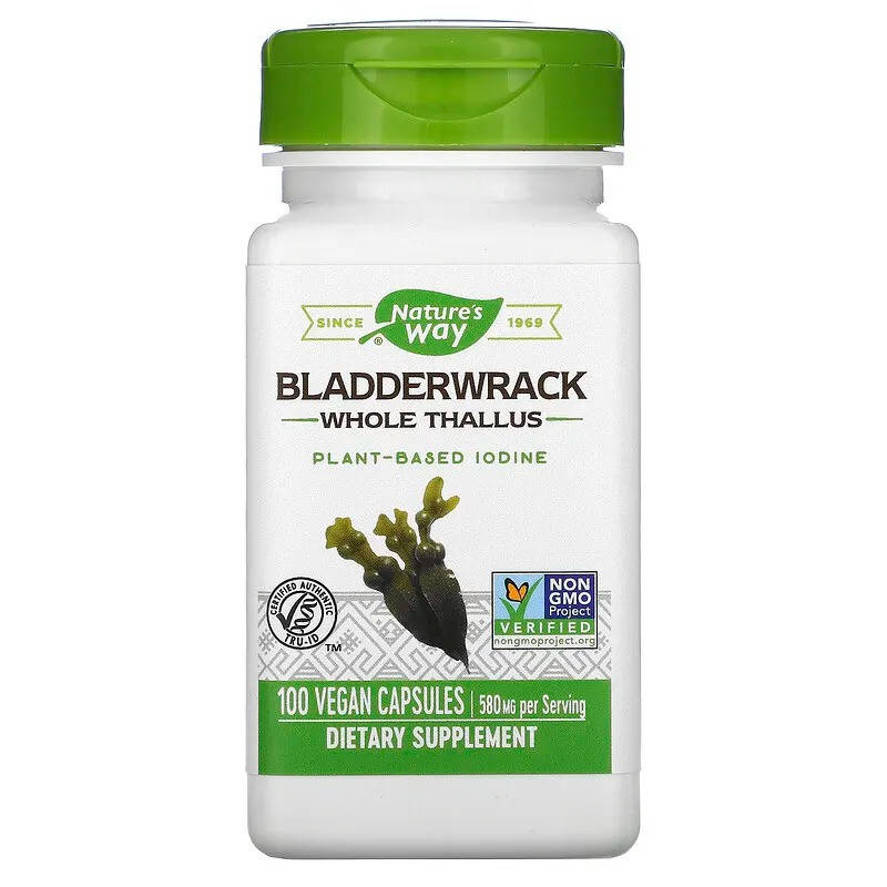 

Ламинария (BLADDERWRACK) 100 капсул
