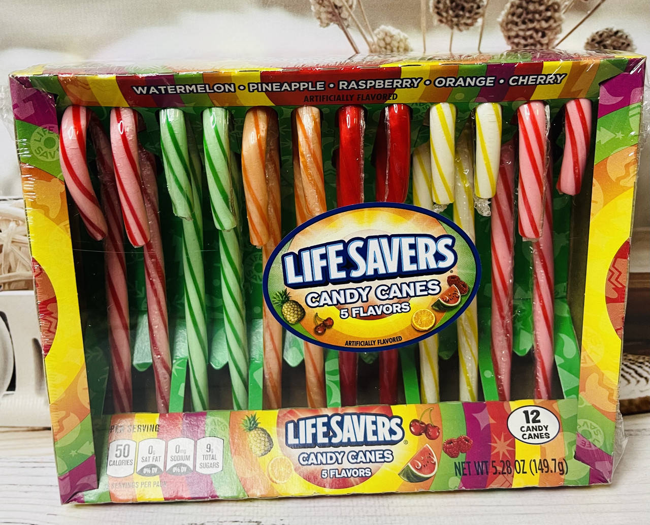

США Льодяники тростинки Candy Canes зі смаком Life Savers