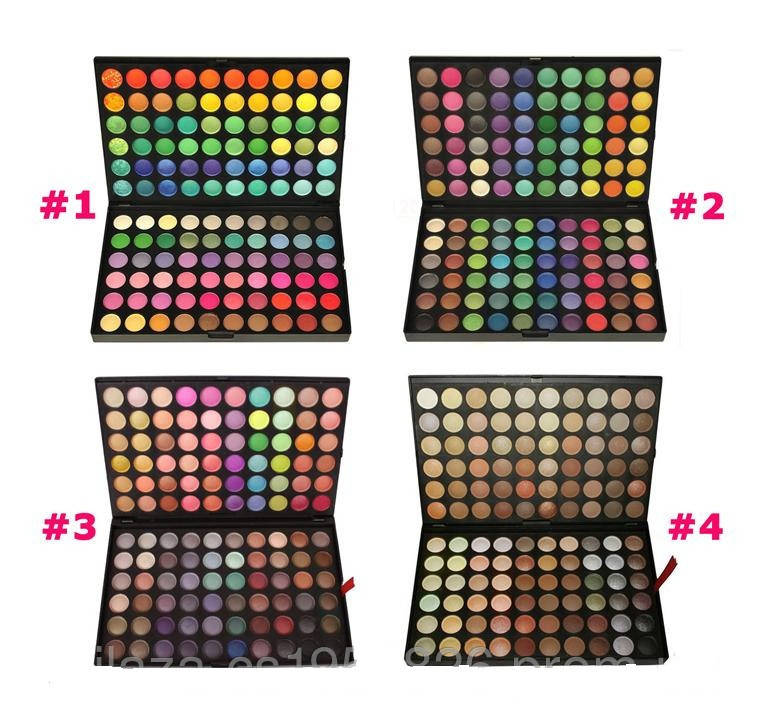 

Палитры для макияжа МАS тени 120 цветов 4 вида №1,2,3,4 Mac Cosmetics mas