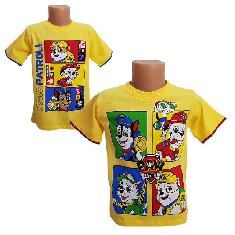 

Футболка для мальчика 110-128(5-8л.)арт.739 "Собачий патруль"