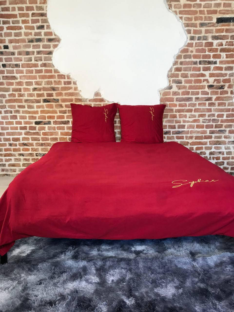 

Постельное белье ЕВРО |Home Textile| CROWN| NOBLE LUXURIOS, Красный